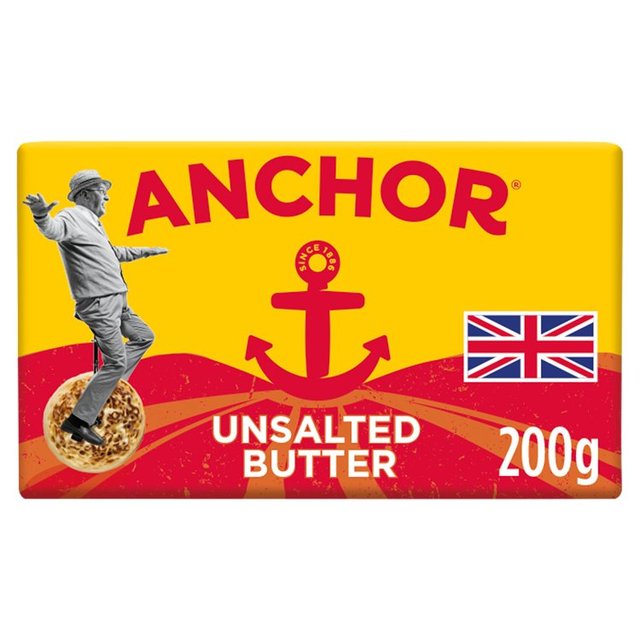 Anchor Unsalted Butter, 200g