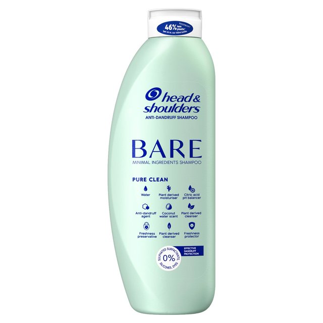 Head & Shoulders Bare Pure Clean Shampoo, 400ml