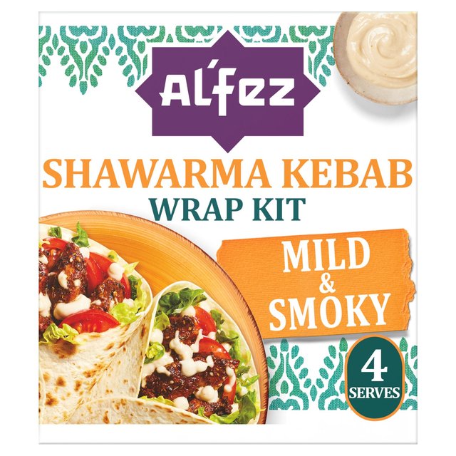 Al’Fez Shawarma Kebab Wrap Kit, 410g