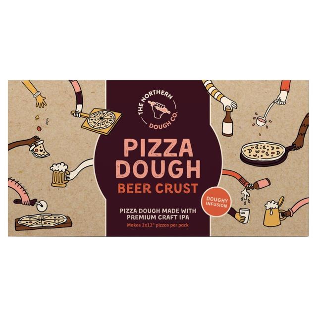 The Northern Dough Co. Beer Crust Pizza, 2 x 220g