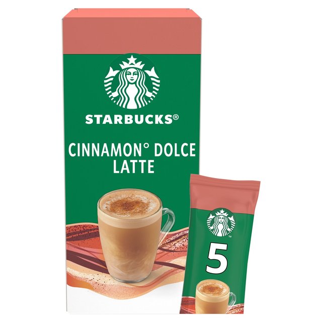 Starbucks Frothy Mixes, Cinnamon Dolce 5 Sachets, 5 Per Pack