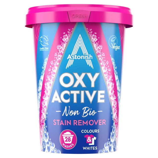Astonish Oxy Active Non Bio Stain Remover, 625g