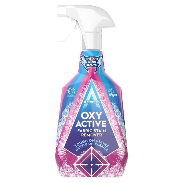 Astonish Oxy Active Fabric Stain Remover Pink Blossom, 750ml