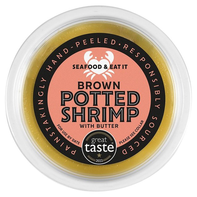 Seafood & Eat IT MSC Potted Brown Shrimp, 50g