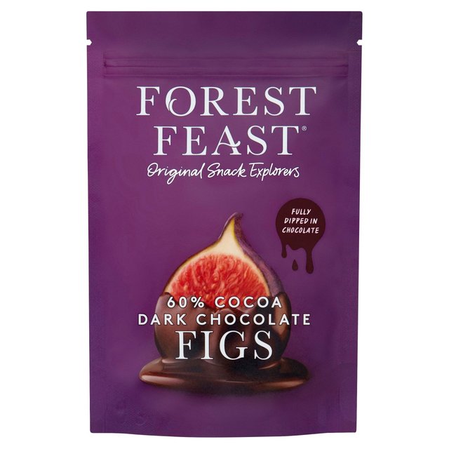 Forest Feast Belgian Dark Chocolate Figs, 140g