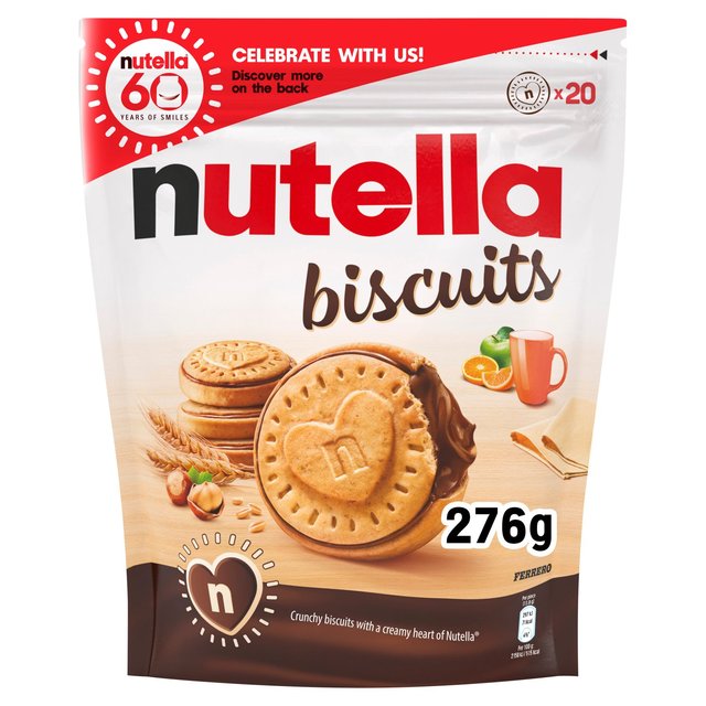 Nutella Biscuits Chocolate & Hazelnut Multipack, 276g