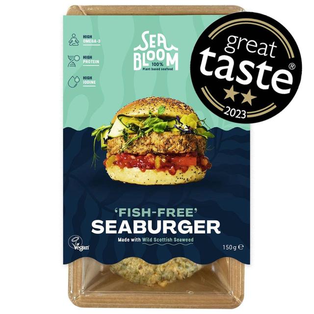 Seabloom Plant Based ’Fish-Free’ Burger, 150g