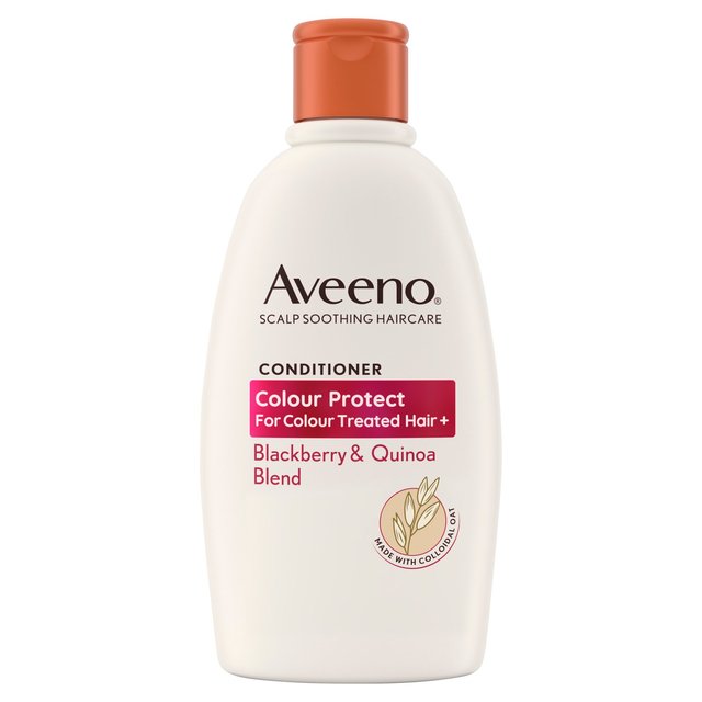 Aveeno Scalp Soothing Colour Protect Blackberry & Quinoa Blend Conditioner, 300ml