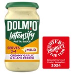Dolmio Intensify Mild Creamy Garlic & Black Pepper Pasta Sauce