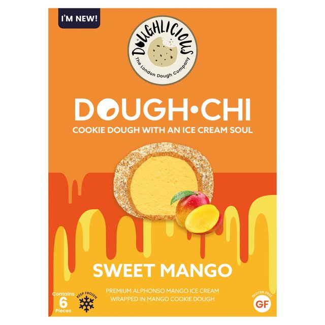 Doughlicious Dough Chi Sweet Mango, GF, 204g