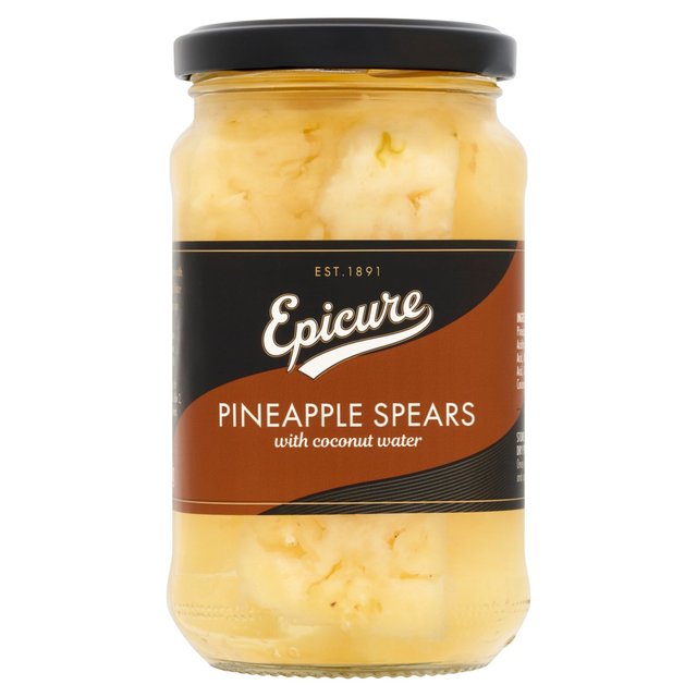 Epicure Pineapple Spears in Coconut Water, 370g