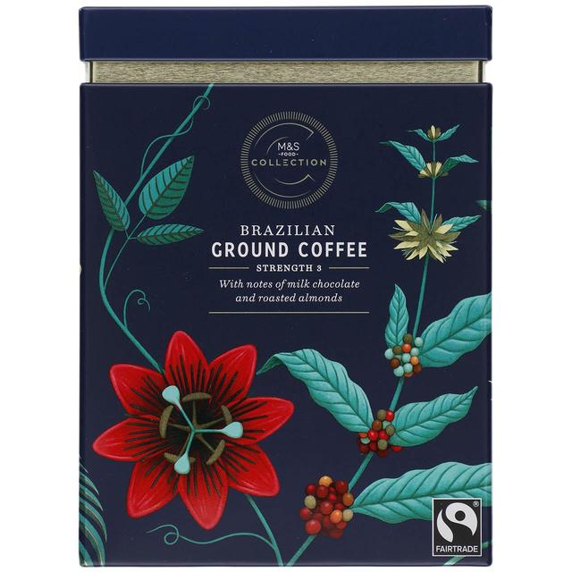 M & S Collection Brazilian Ground Coffee, 227g