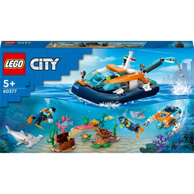 Lego City Exploration Explorer Diving Boat 60377