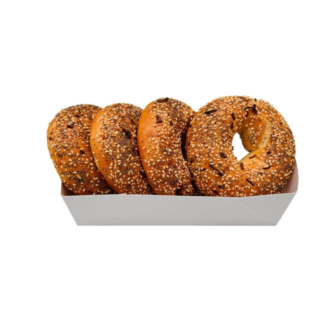 Cohens Bakery Everything Bagels, 4 Per Pack