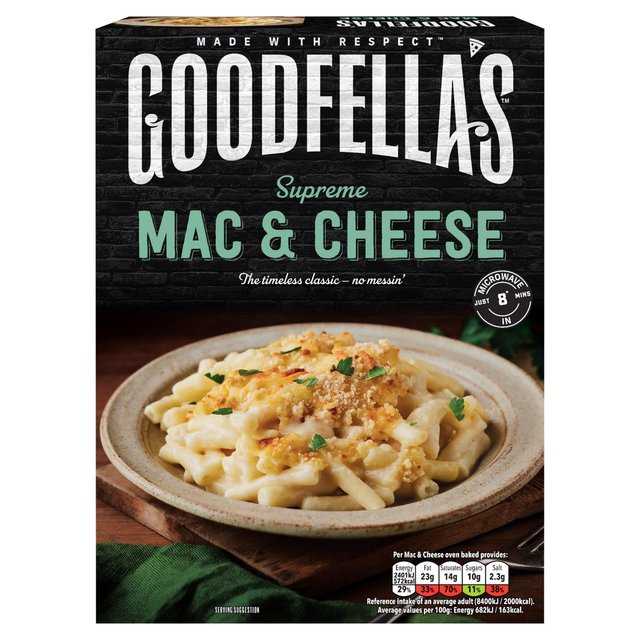 Goodfella’s Vegetarian Supreme Mac & Cheese Ready Meal, 350g