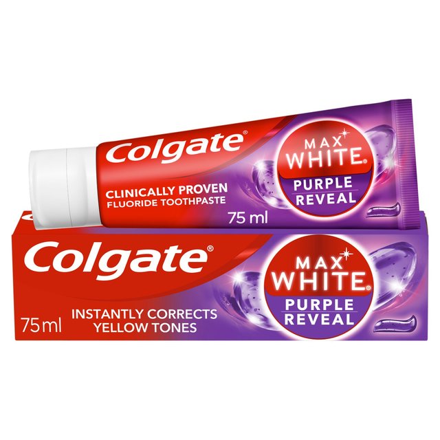 Colgate Max White Purple Toothpaste, 75ml