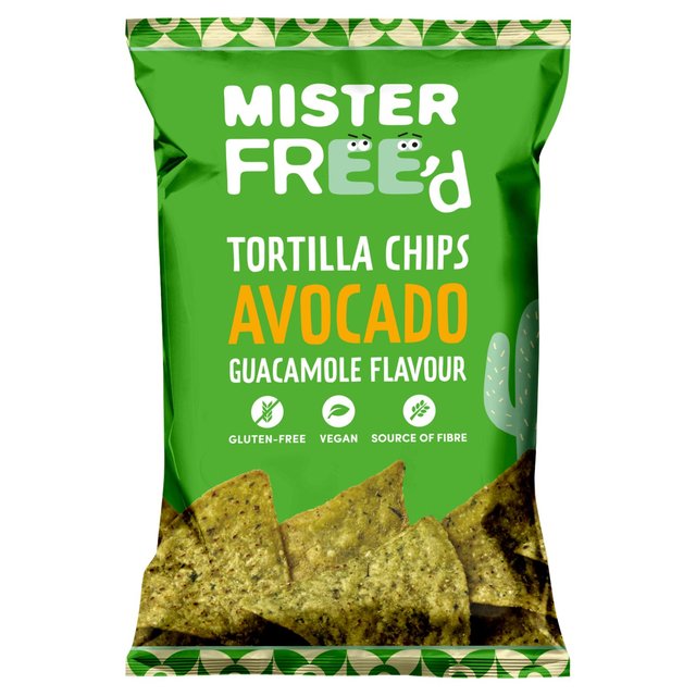 Mister Free’d Tortilla Chips With Avocado, 135g