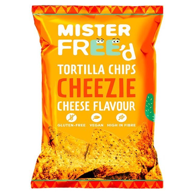 Mister Free’d Tortilla Chips With Cheezie Cheese, 135g