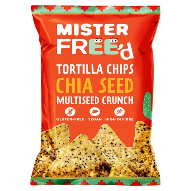 Mister Free’d Tortilla Chips With Chia Seeds, 135g