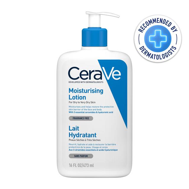 CeraVe Moisturising Lotion With Ceramides for Dry to Very Dry Skin, 473ml