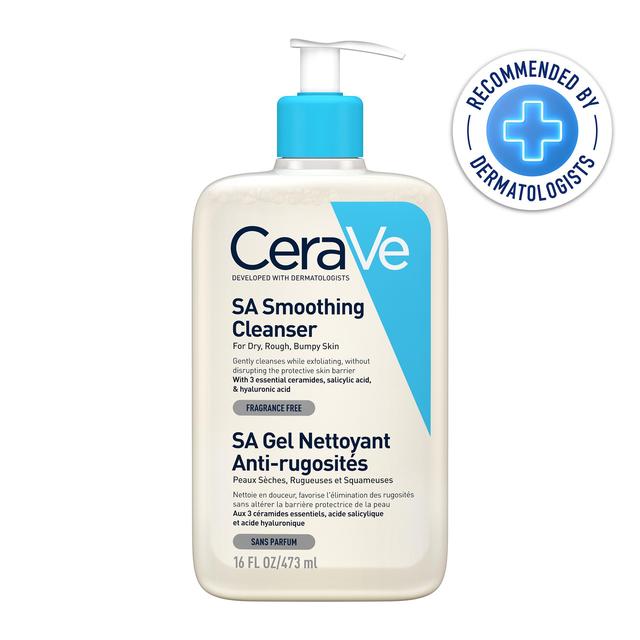 CeraVe SA Smoothing Cleanser With Salicylic Acid for Dry & Rough Skin 473ml