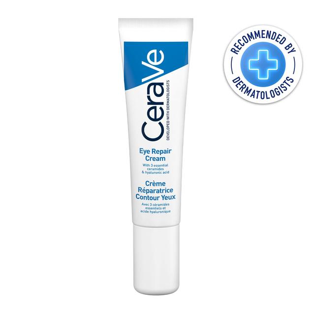 CeraVe Eye Repair Cream With Ceramides for Dark Circles & Puffiness, 14ml
