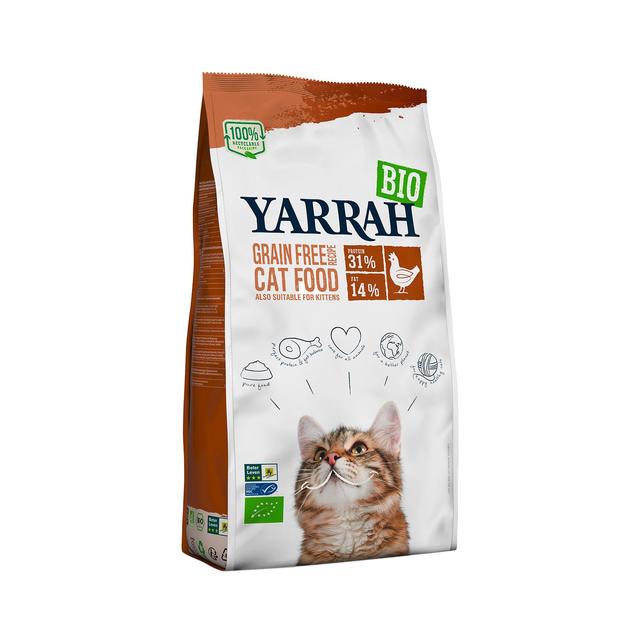 Yarrah Organic Grain Free Chicken Cat Dry Food, 800g