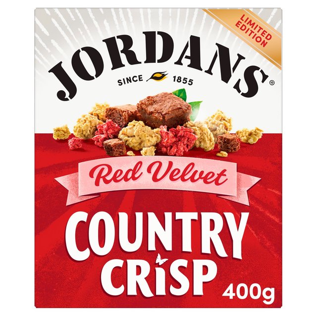 Jordans Red Velvet Ltd Ed Country Crisp Cereal, 400g