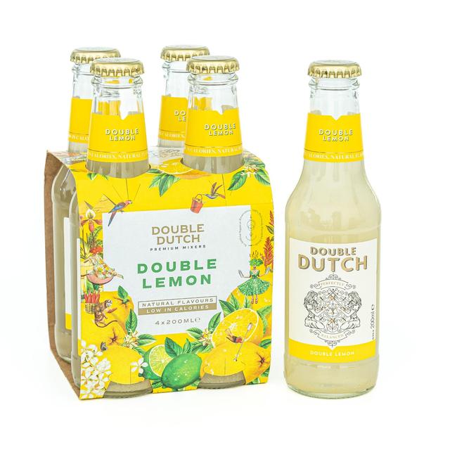 Double Dutch Double Lemon, 4 x 200ml