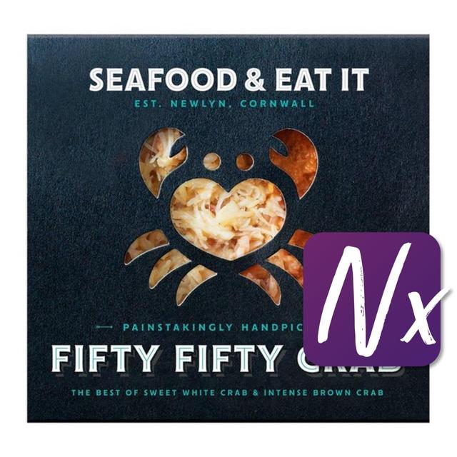 Seafood & Eat it Handpicked Fifty Fifty Crab, 100g