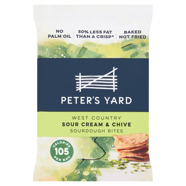 Peter’s Yard Sourdough Bites Sour Cream and Chives, 24g