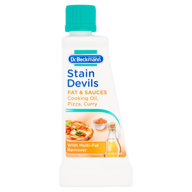 DR BECKMANN Stain Devils Cooking Oil and Fat and sauces, 50ml (Pack of 6)
