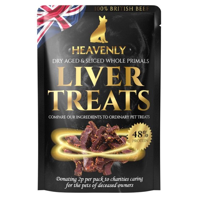 Heavenly Dog Treats British Beef Liver, 18g