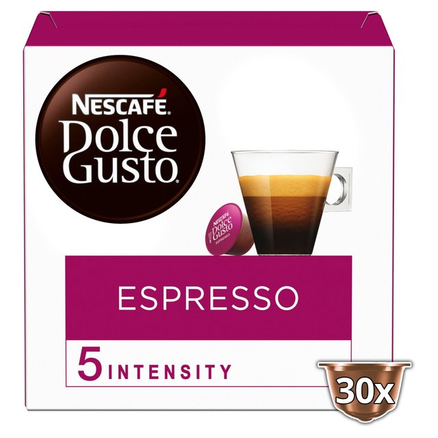 Nescafe Dolce Gusto Espresso 30 Capsules, 30 Per Pack