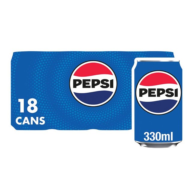 Britvic Pepsi Regular, 18 x 330ml