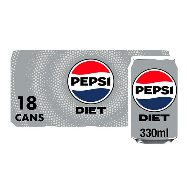 Britvic Diet Pepsi, 18 x 330ml