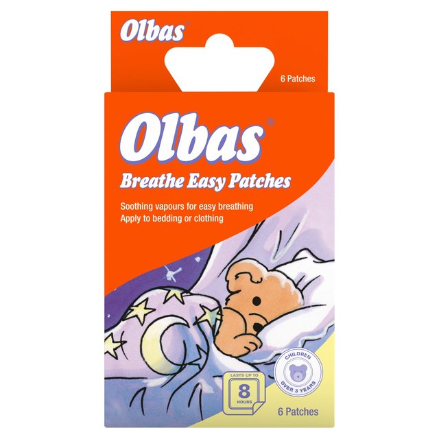 Olbas Breathe Easy Patches, 6 Per Pack