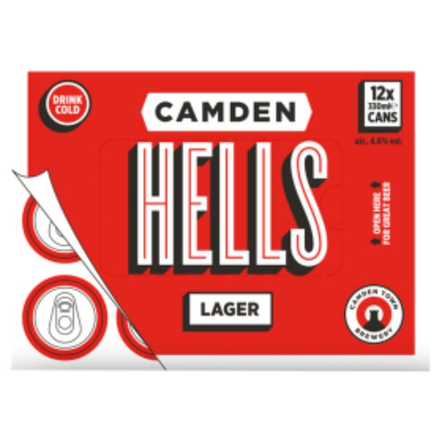 Camden Hells Lager, 12 x 330ml