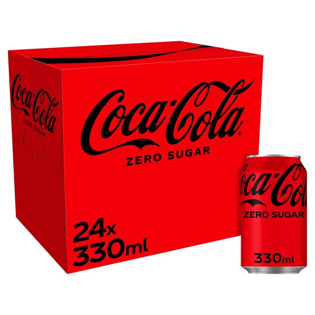 Coca-Cola Zero Sugar, 24 x 330ml