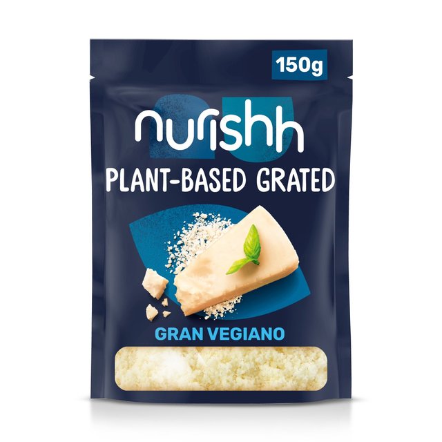 Nurishh Gran Vegiano Grated Vegan Alternative to Cheese, 150g