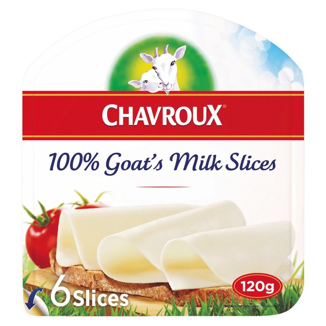 Chavroux Goats Cheese Slices, 120g