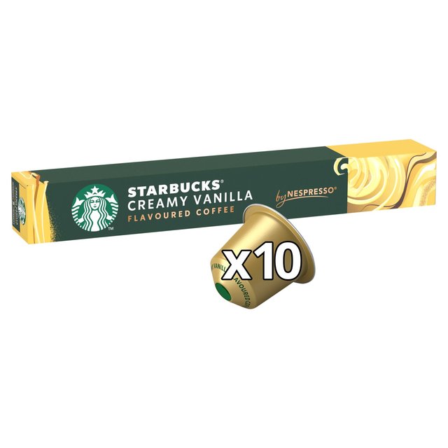 Starbucks by Nespresso Vanilla Capsules, 10 per Pack