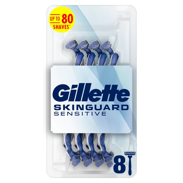 Gillette SkinGuard Disposable Razor, 8 Per Pack
