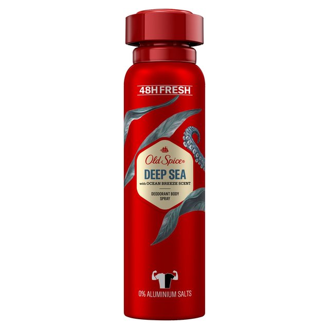 Old Spice Men’s Deodorant Spray Deep Sea, 150ml