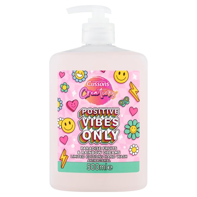 Cussons Creations Positive Vibes Only Antibacterial Handwash, 500ml