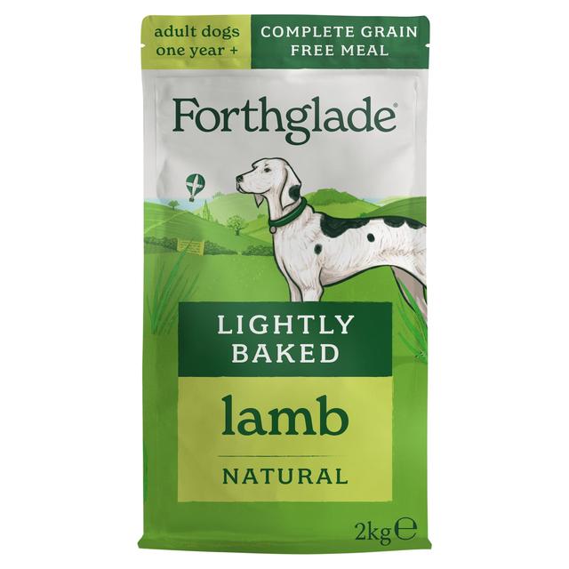Forthglade Lightly Baked Natural Dry Dog Food Lamb With Sweet Potato, 2kg