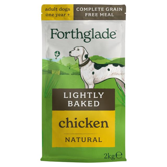 Forthglade Lightly Baked Natural Dry Dog Food Chicken With Sweet Potato, 2kg