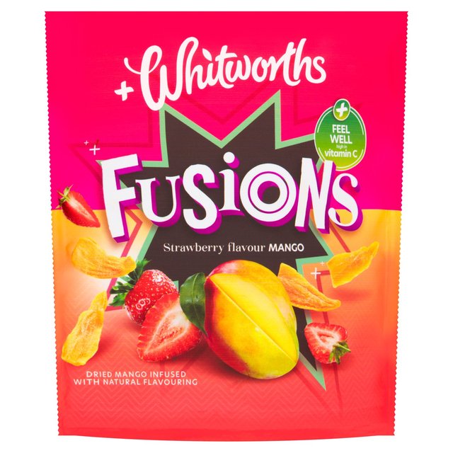 Whitworths Fusions Strawberry Mango, 75g