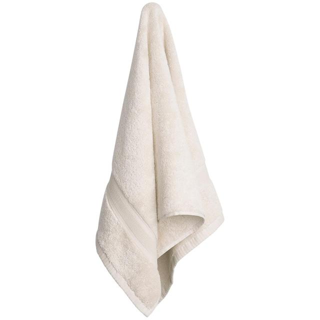 M & S Collection Super Soft Pure Cotton Antibacterial Face Towel Mocha, 2 Per Pack