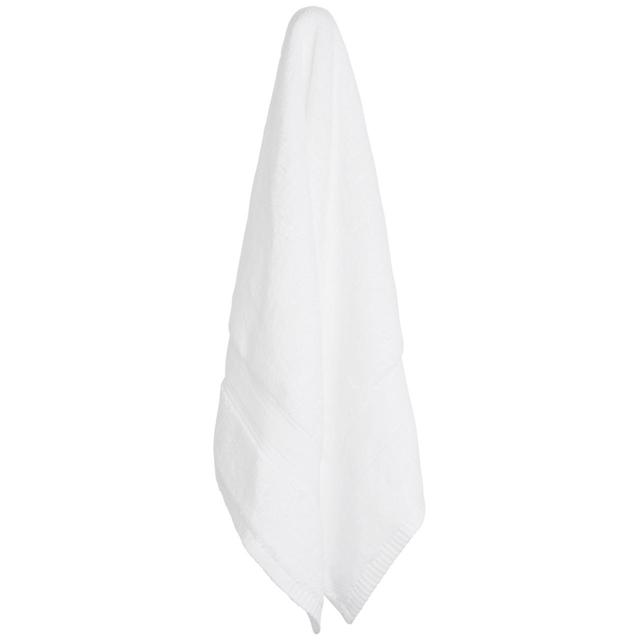 M & S Collection Super Soft Pure Cotton Antibacterial Face Towel White, 2 Per Pack